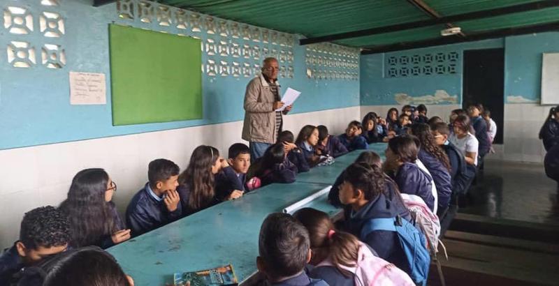 Realizaron socialización de lenguaje de señas en el liceo Monseñor Mejía de Boconó