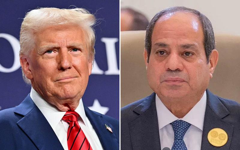 Trump speaks with Egypt’s Sissi after repeatedly floating idea to relocate Gazans