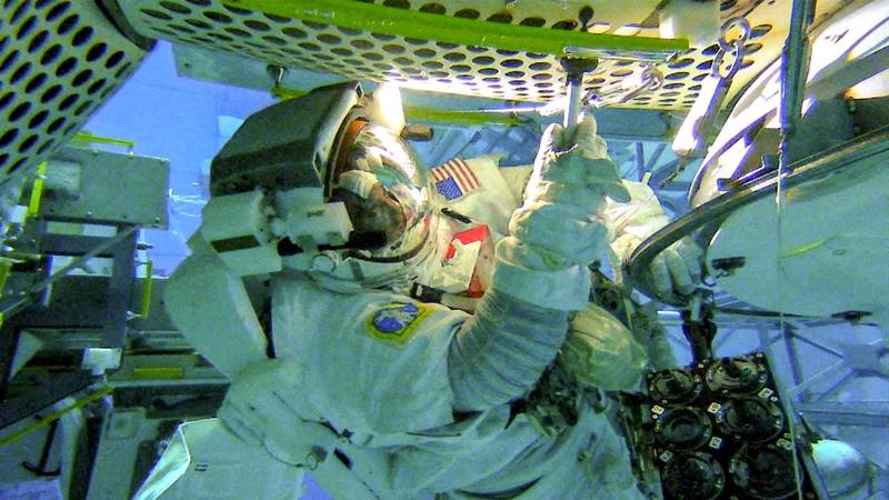 Microbe collection during NASA spacewalk helps noble goal of protecting life on all worlds