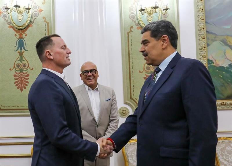 Nicolás Maduro recibe al enviado especial del presidente de EE.UU. y plantea «agenda cero»