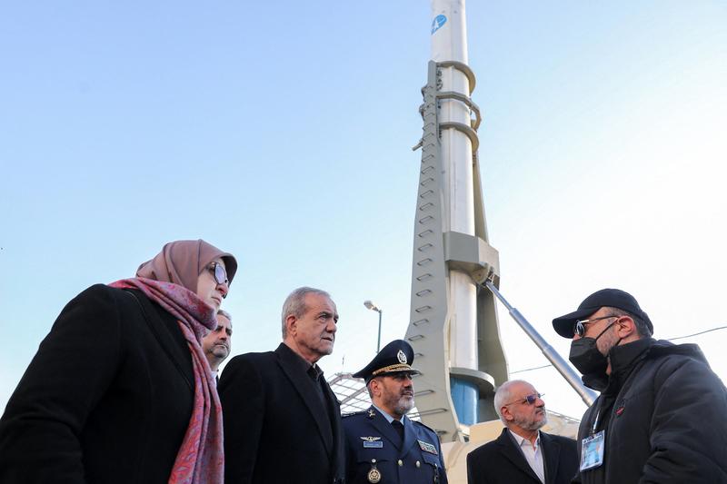 Iran unveils new ballistic missile that can reach Israel