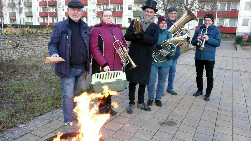 Tierischer Trubel: Murmeltier belebt Erfurter Viertel