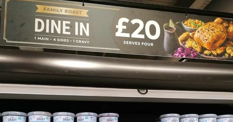 We tried the M&S Dine In Family Roast and it's a fiver a head you won't regret