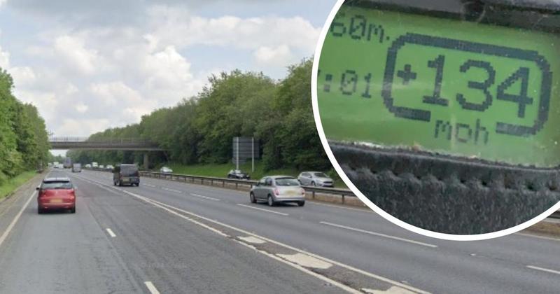 Former soldier gets driving ban after doing 134mph on A47