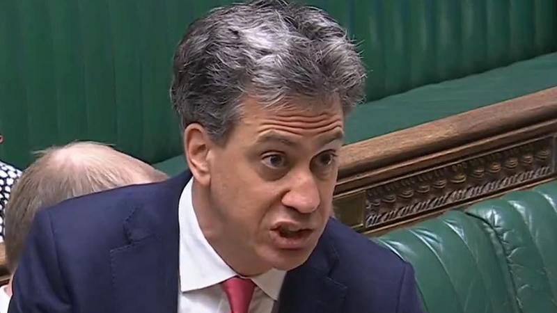 Ed Miliband sprayed his opponents with slobbery derision. He was gonna win - hell yeah!