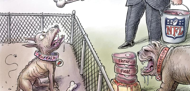 Adam Zyglis: Throwing Us a Bone