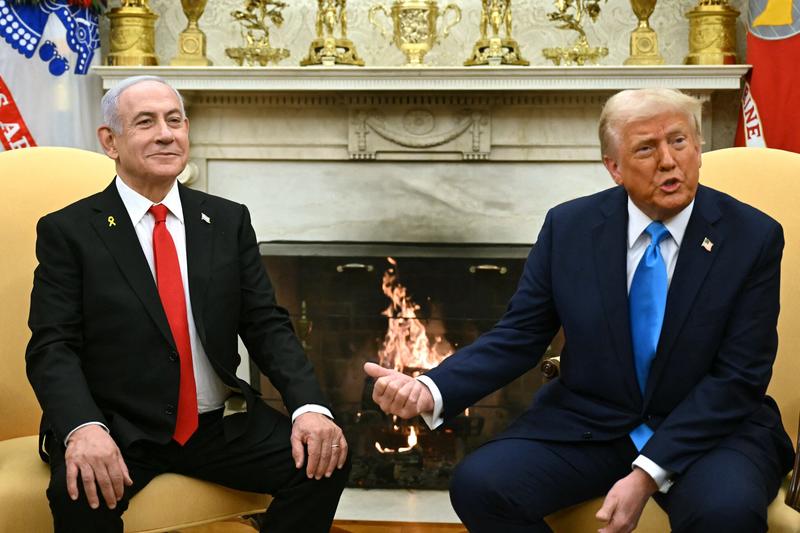 Hosting PM, Trump urges permanent relocation of all Gazans: ‘That place has been hell’