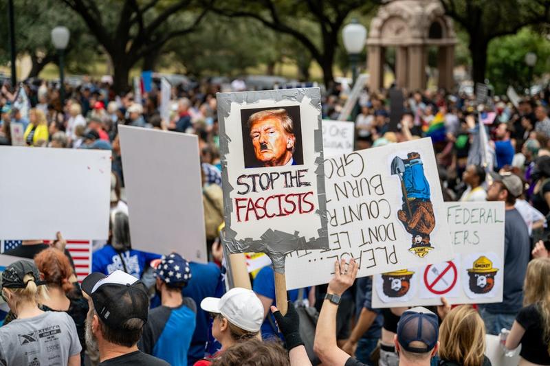 Mass Protests Against Trump Break Out Across the Country