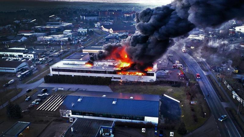 Großbrand in Mühlhausen: Was das Einsatzprotokoll verrät (mit Video)