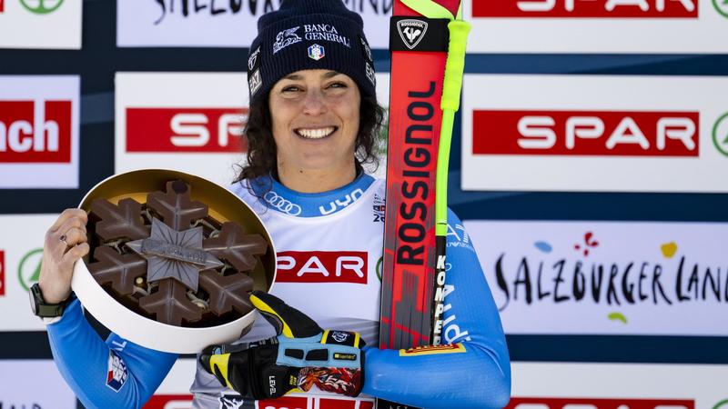 Mondiali sci, Brignone è argento in super gigante. Vince l’austriaca Venier. Quinta la Goggia