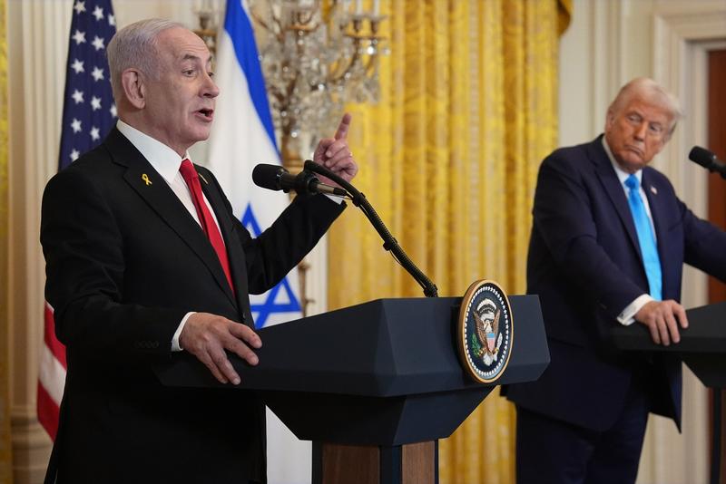 Netanyahu i Det hvite hus