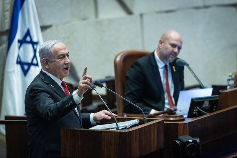 Netanyahu tells Knesset he’s returned from the US with a ‘revolutionary’ vision for Gaza