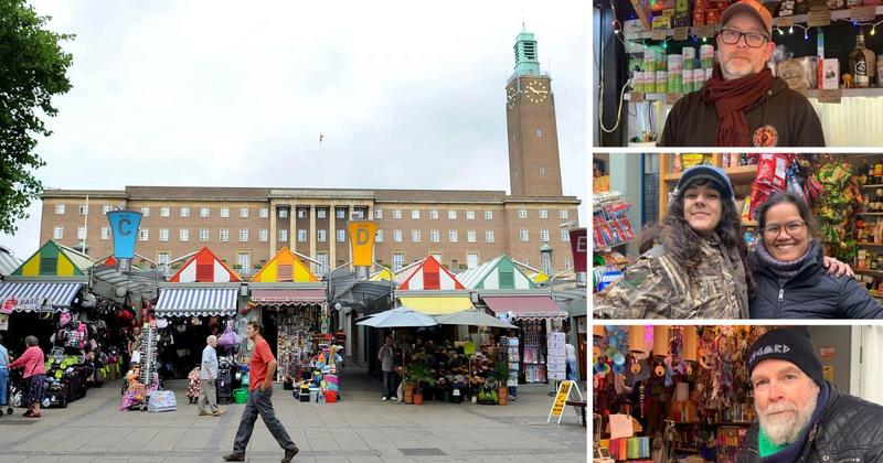 Norwich Market stall holders revolt over council plans for 'Italian piazza' makeover