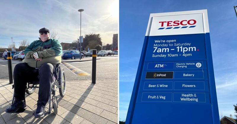 Supermarket's speed safety measure gives motorists the hump