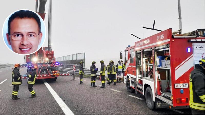 Scende dall’auto e viene travolto da un tir: chi era l’imprenditore Carlo Mombrini