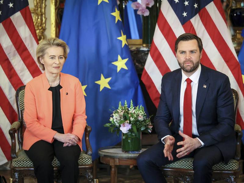 Von der Leyen-Vance primo vertice tra due leader lontani. La promessa sul gas