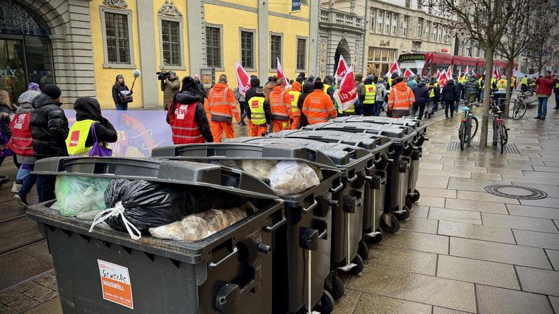 Streik in Erfurt: 6 Wochen keine Müllabfuhr? Notplan für diese Ortsteile