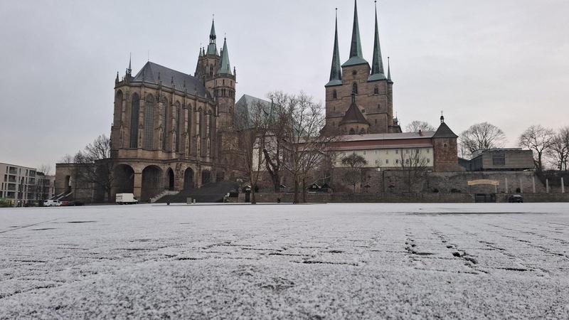 Und das bei Streik: Schnee in Erfurt – Fährt der Winterdienst?