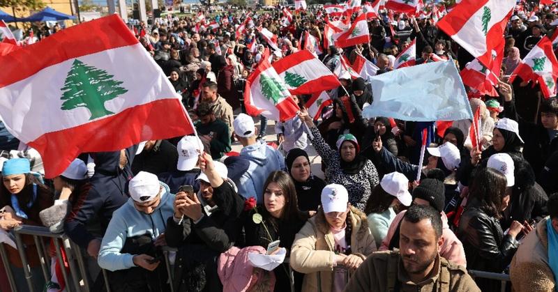 Thousands mark 20 years since Lebanon ex-PM Rafic Hariri killed