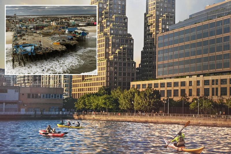 Forget global warming and rising NYC waters — New Yorkers still love living by the shore