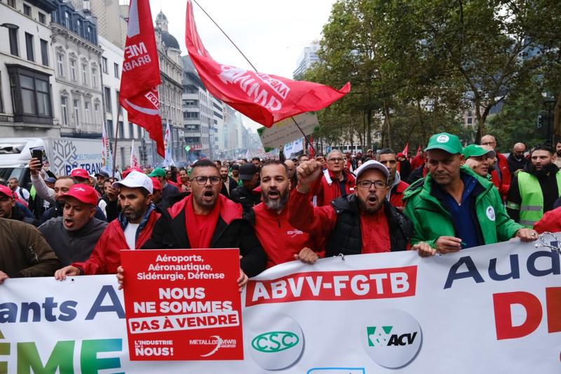 Generalstreik gegen Rechtsruck in Belgien