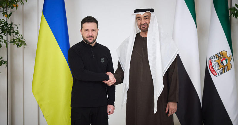 UAE, Ukraine finalize trade deal during Zelenskyy's visit