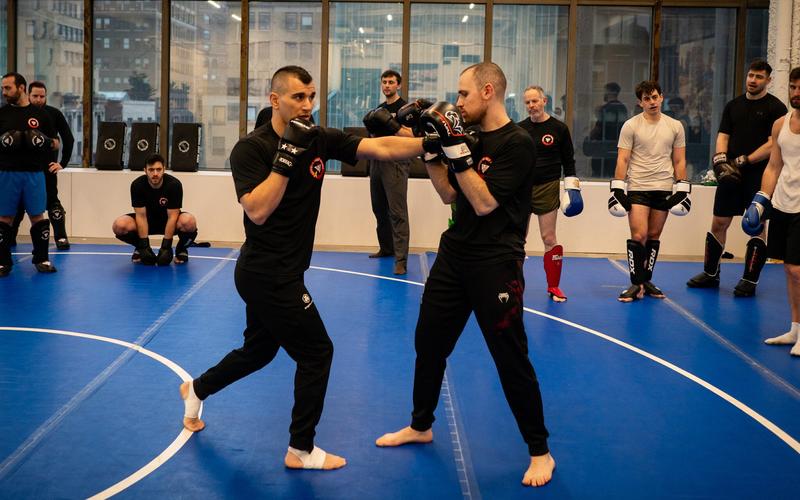 Israeli UFC fighter Natan Levy trains New York Jews in self-defense