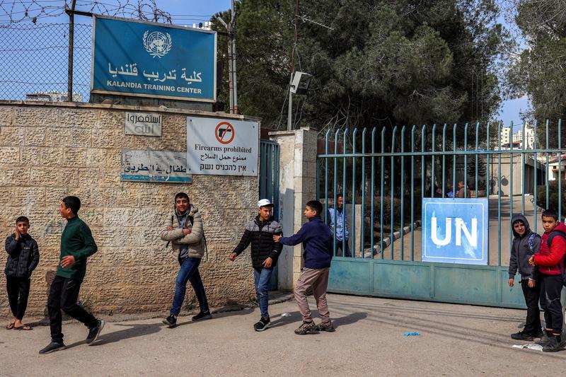 Israel raids UNRWA job center, shuts schools in East Jerusalem after agency banned