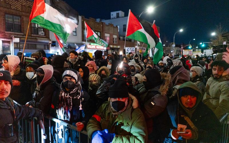 Clashes break out at anti-Israel protest in Brooklyn Jewish neighborhood