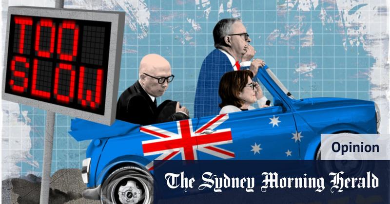 Life is a (productivity) highway, and Australia is stuck in second gear