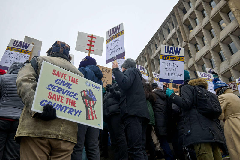 Federal Workers Are Rallying the Labor Movement to Fight Musk’s Takeover