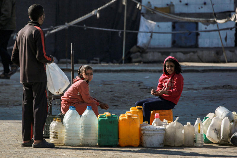 Water Access in North Gaza, Rafah Down to 7 Percent of Pre-Genocide Levels