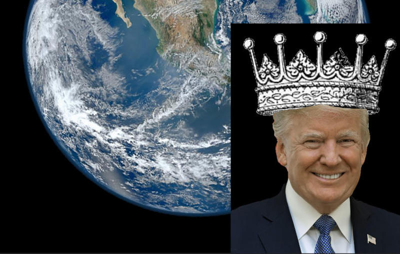 Trump – the wannabe king of America?