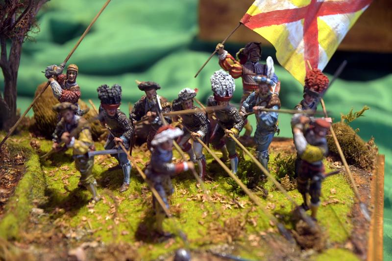 I 500 anni della Battaglia di Pavia ma in miniatura: al Broletto la disfida è con i soldatini