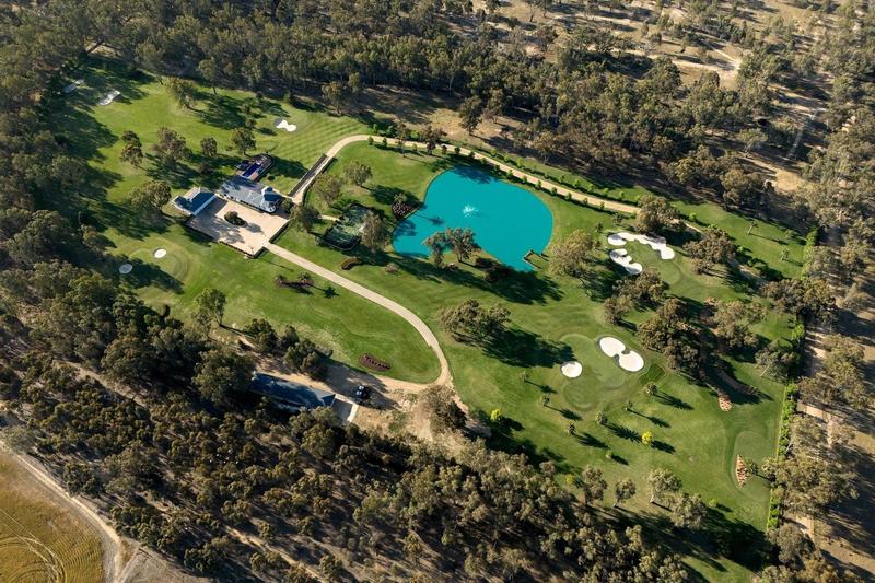 Inside A $5.2 Million Xanadu With A Private Golf Course Modeled On Augusta