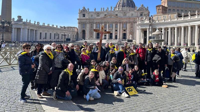 Il treno della fede, una giornata particolare per 1300 pellegrini a Roma