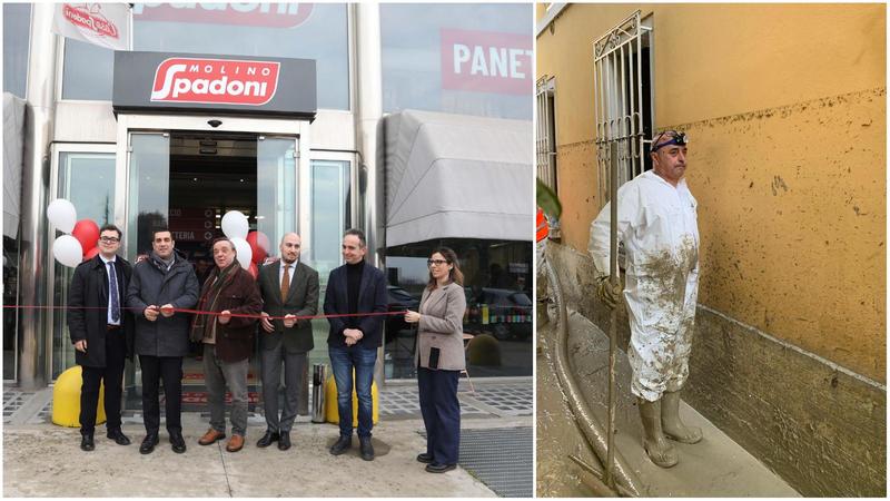 Riapre Molino Spadoni. Chiuso dall’alluvione 2023: ora è bar, forno e shop di farine