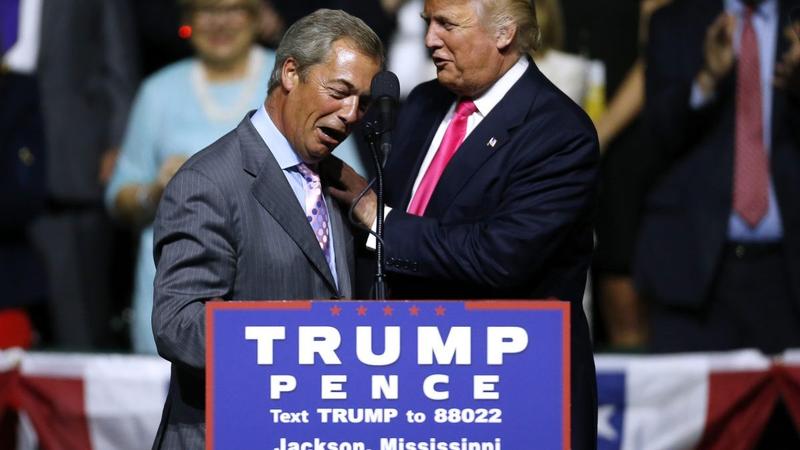 The truth hurts, Nigel, but Donald Trump is no friend of yours