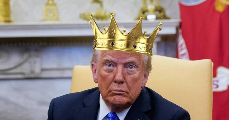 Is Trump setting himself up as the king of America?