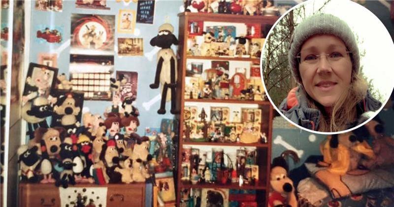 Meet the Wallace and Gromit superfan with 1,000 items of memorabilia