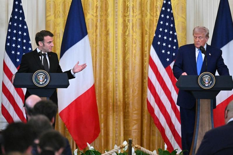 Trump, Macron Debate Path Toward Russia-Ukraine Peace Deal