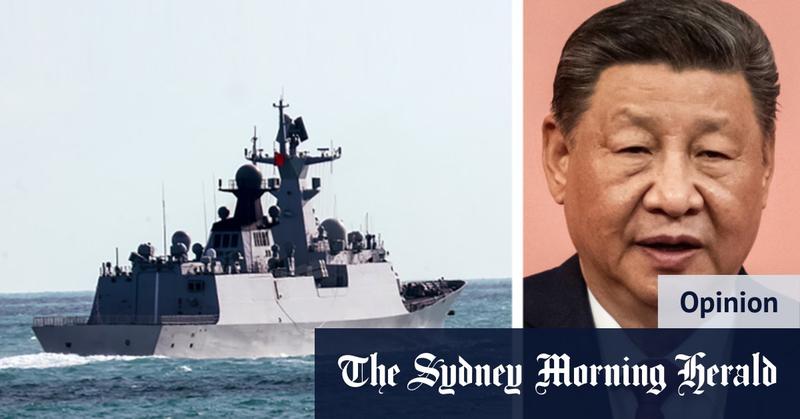 If we panic about these Chinese ships, Xi wins the propaganda war