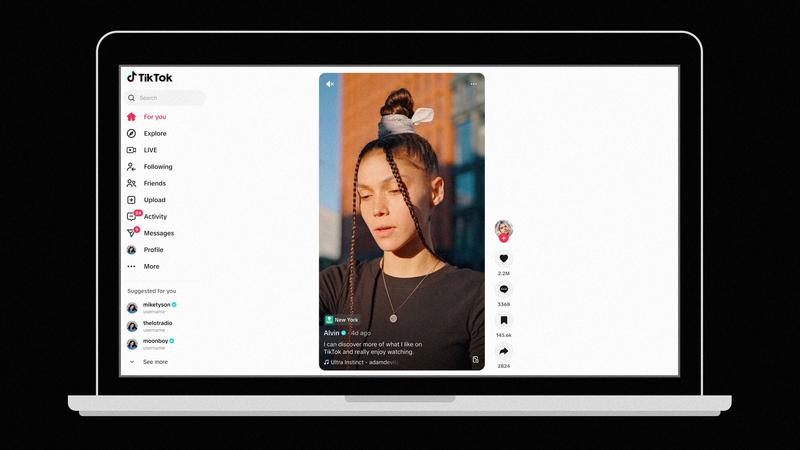 Uh oh. TikTok just made its desktop experience way better