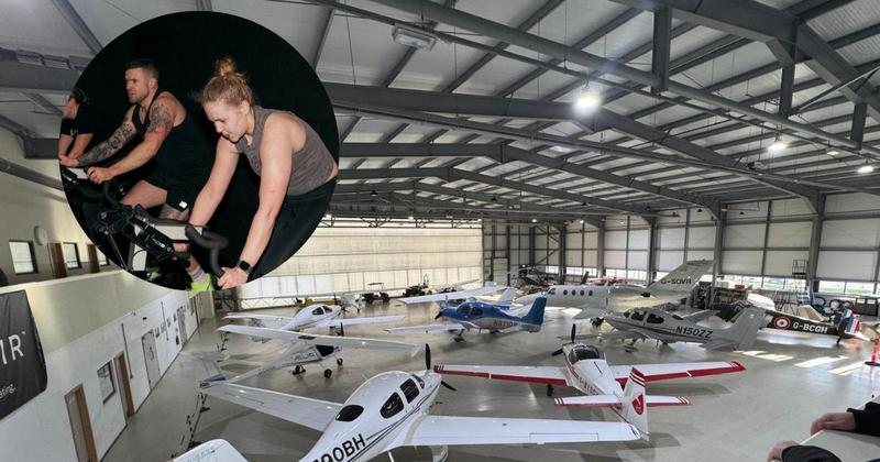 New fitness event coming to Norwich airport hangar... with strict 'shirts-on' policy