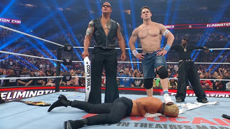 John Cena and The Rock stun WWE world with heel turn, attack Cody Rhodes