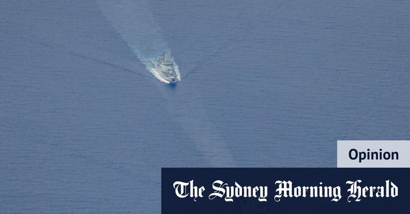 Why Chinese warships off the coast were no bad thing for Australia