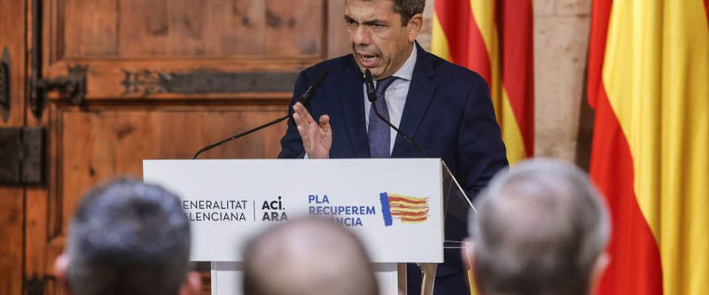 Mazón se “autoinculpa” con su renovada gestión de la DANA: “227 valencianos seguirían con nosotros”