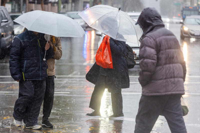 Back-to-back storms set to drench California with rain and snow