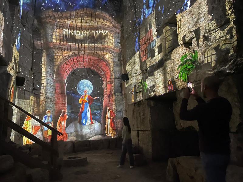 Biblical-themed exhibit inaugurated at Roman site under Damascus Gate in Jerusalem