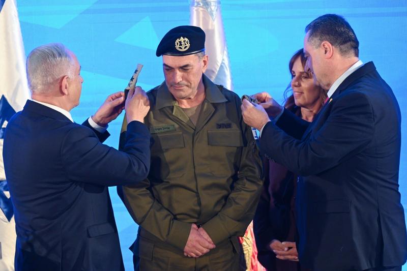 Eyal Zamir takes over from Herzi Halevi as IDF chief, vows victory over Hamas